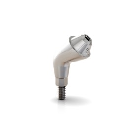 GM MINI CONICAL ABUT 45 W/ REM SCREW 2.5