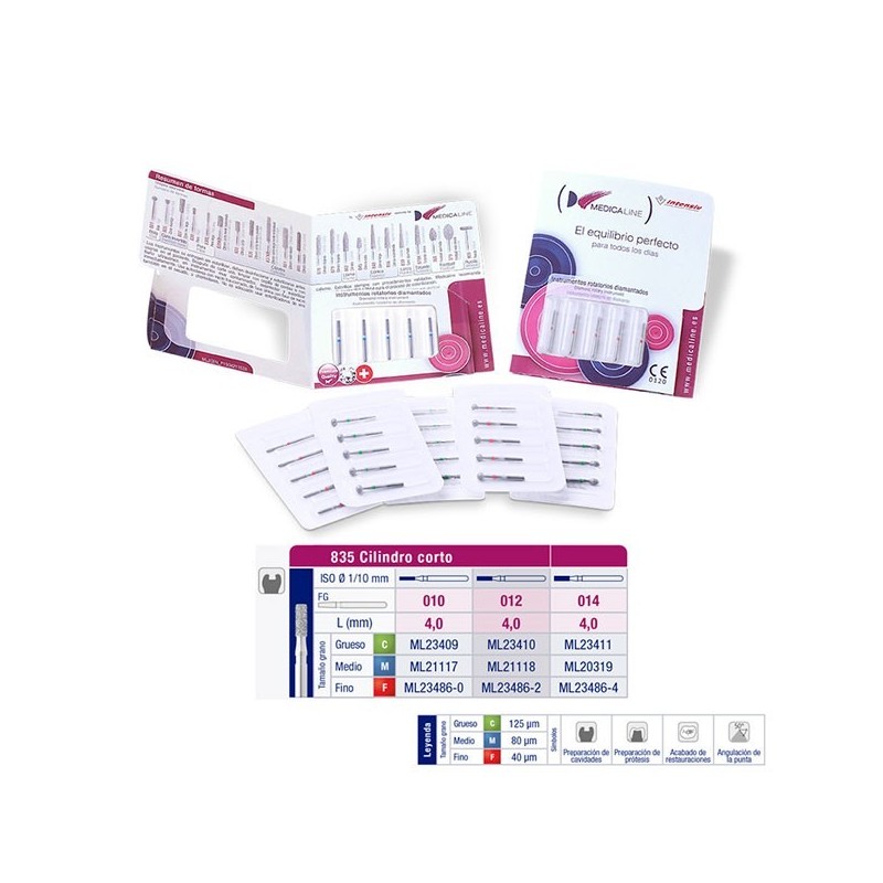 835F-014 FRESA FG DIAMANTE FIG 107 FINO 5 U.