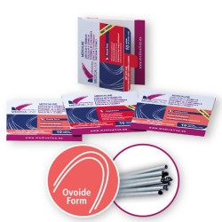 Arco ML NiTi tÈrmico redo inf  .020 Ovoide 10u.