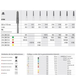 FG 184/6  878K-021 FG DIAM. MEDIO 6U.