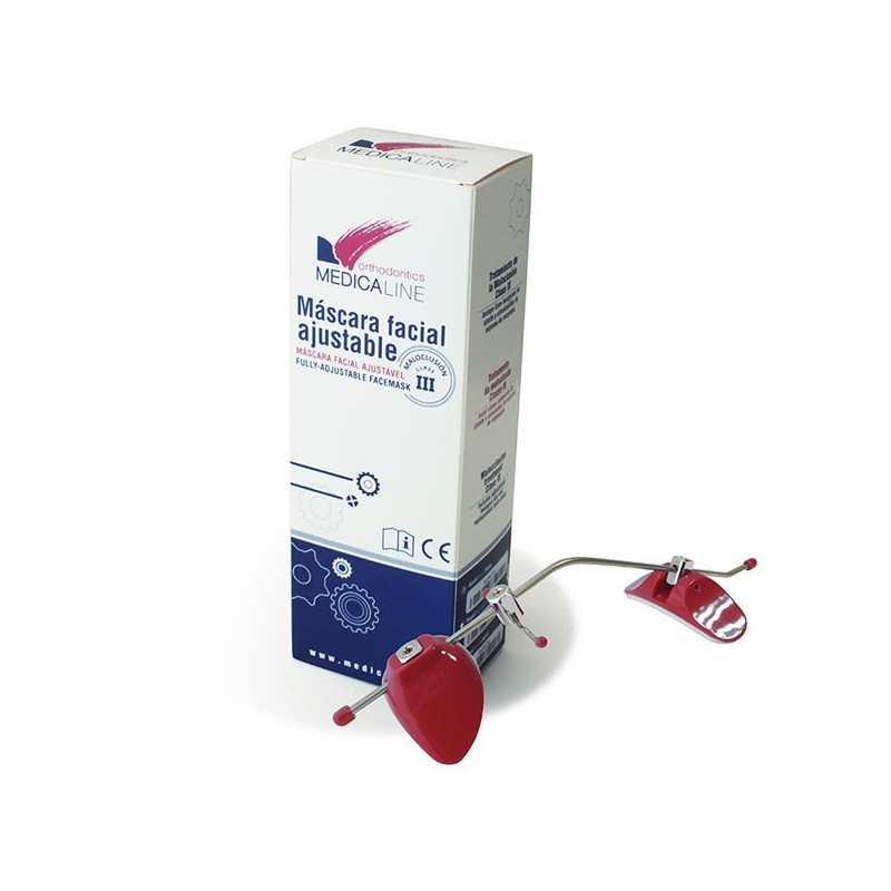 MASCARA FACIAL MLO ROJO CLASE III 1u.