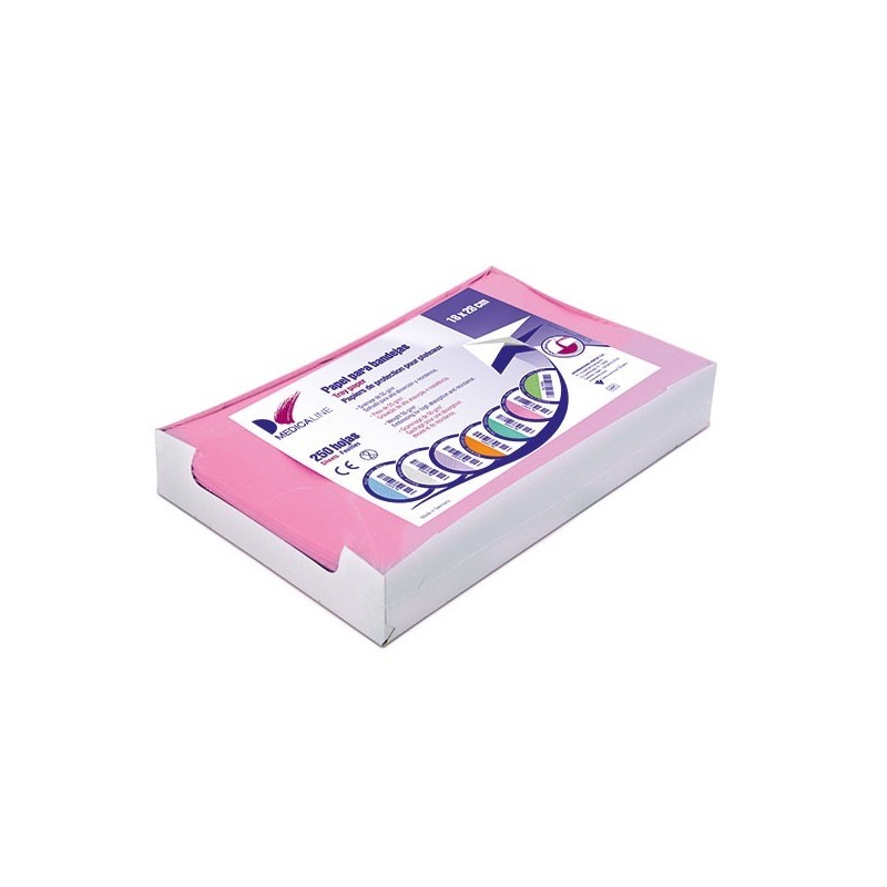 PAPEL ABSORB. BANDEJAS ROSA 18x28cm. 250u.