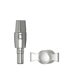 Implant pick-up closed tray