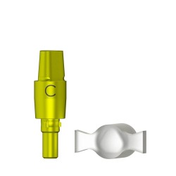 Implant pick-up closed tray