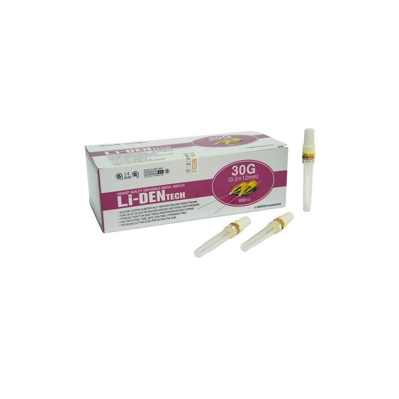 AGUJAS LI-DEN 30G X-CORTA 0