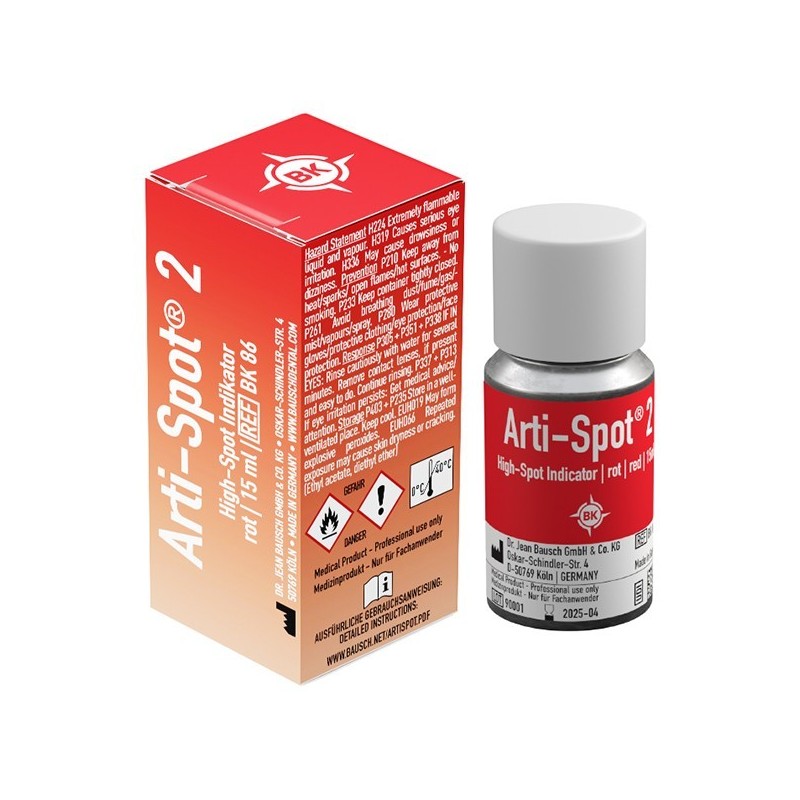 BK86 INDICADOR ARTI-SPOT 2 ROJO  15ml.