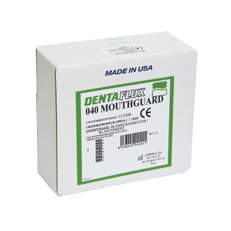 040 MOUTHGUARD 1mm. 12u. MACHINE