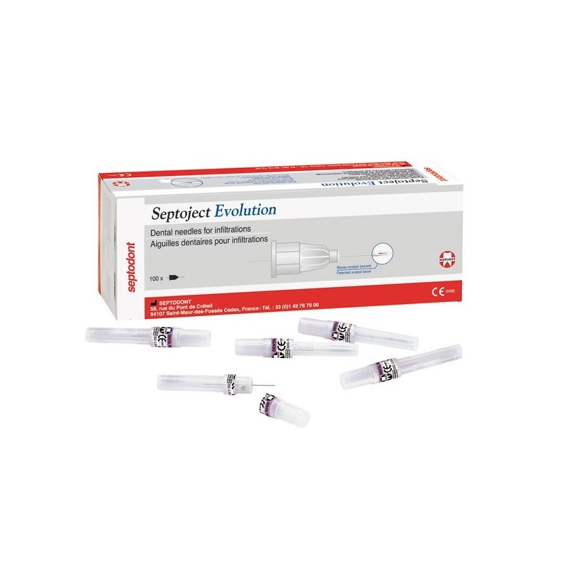 AGUJAS SEPTOJECT EVOLUTION 27G 25 0