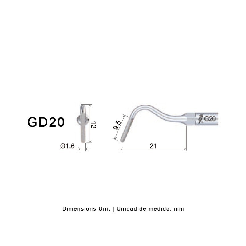 PUNTA WOODPECKER DTE GD20 PARA SATELEC