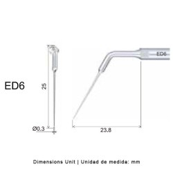 PUNTA WOODPECKER DTE ED6 PARA SATELEC