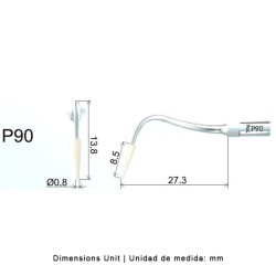 PUNTA WOODPECKER P90 PARA EMS