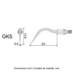 PUNTA WOODPECKER GK5 PARA KAVO SONICFLEX