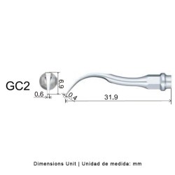 PUNTA WOODPECKER GC2 PARA KAVO SONOSOFT
