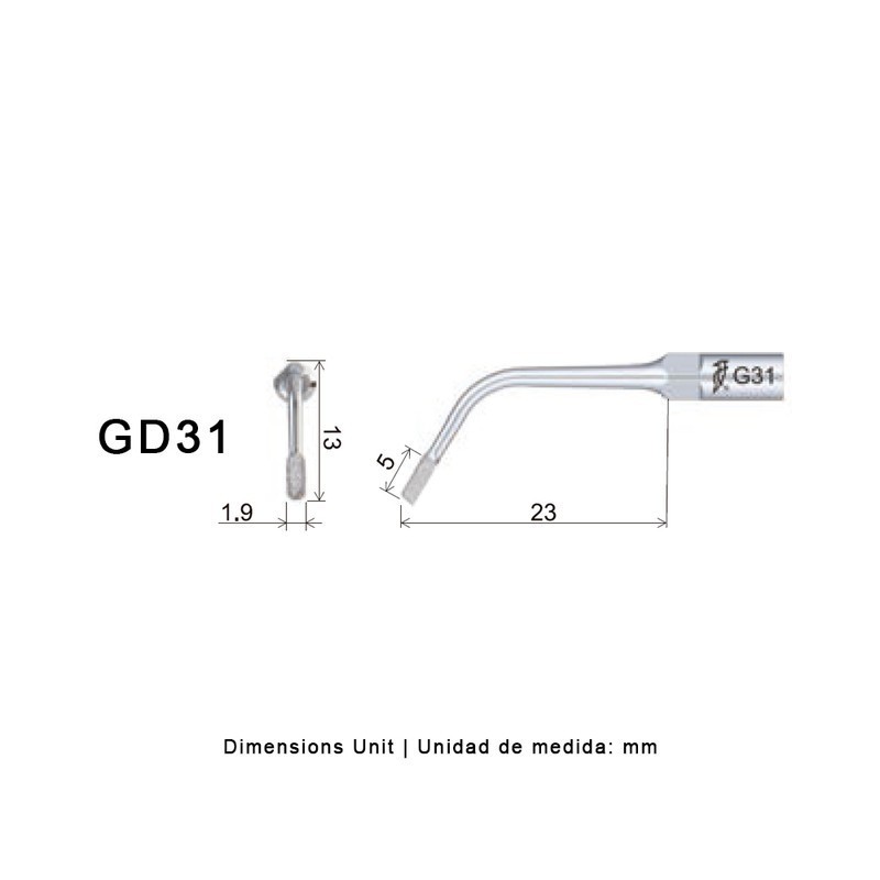 PUNTA WOODPECKER DTE GD31 PARA SATELEC