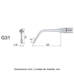 PUNTA WOODPECKER G31 PARA EMS