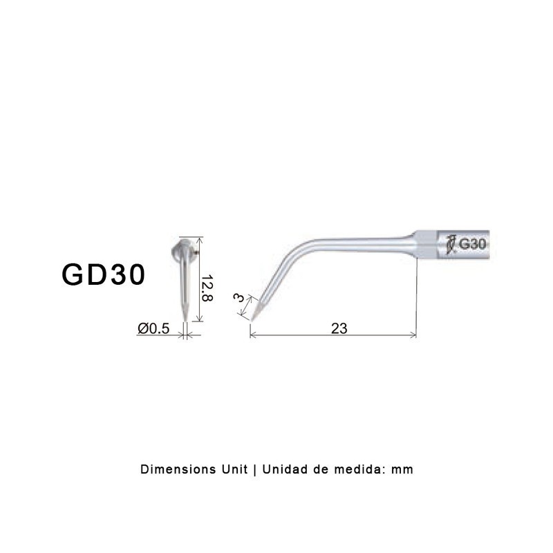 PUNTA WOODPECKER DTE GD30 PARA SATELEC