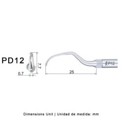 PUNTA WOODPECKER DTE PD12 PARA SATELEC