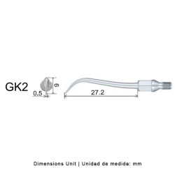 PUNTA WOODPECKER GK2 PARA KAVO SONICFLEX