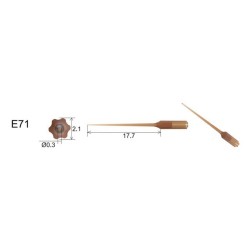 PUNTA WOODPECKER E71 PARA ACTIVADOR ENDO 1 BLANCO Y ENDO 3 WOODPECKER