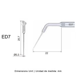 PUNTA WOODPECKER DTE ED7 PARA SATELEC