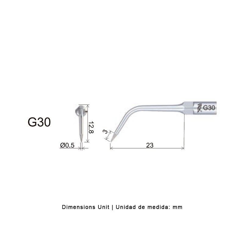 PUNTA WOODPECKER G30 PARA EMS