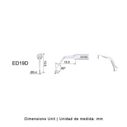 PUNTA WOODPECKER DTE ED19D PARA SATELEC