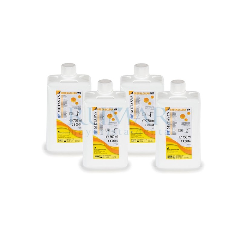 Descontaminante de agua Green&Clean WK | 4 bot. x 750 ml