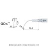 PUNTA WOODPECKER DTE GD4T PARA SATELEC (RECUBRIMIENTO TITANIO)