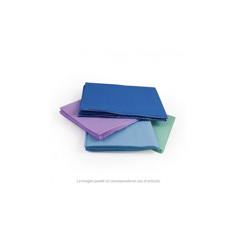 SERVILLETA PAP/PLAST. AZUL MARINO 500u.