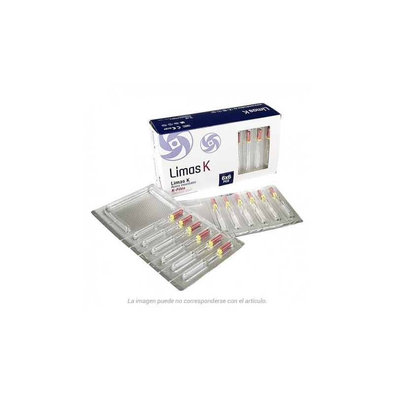 LIMAS K 25mm. Nº50 6u.