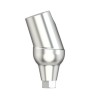 Solid abutment angled 18° D 4